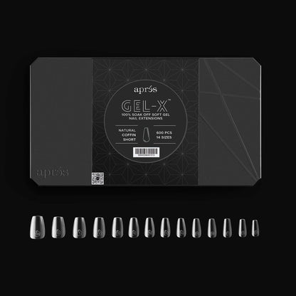 Aprés | GEL-X® NATURAL COFFIN BOX OF TIPS