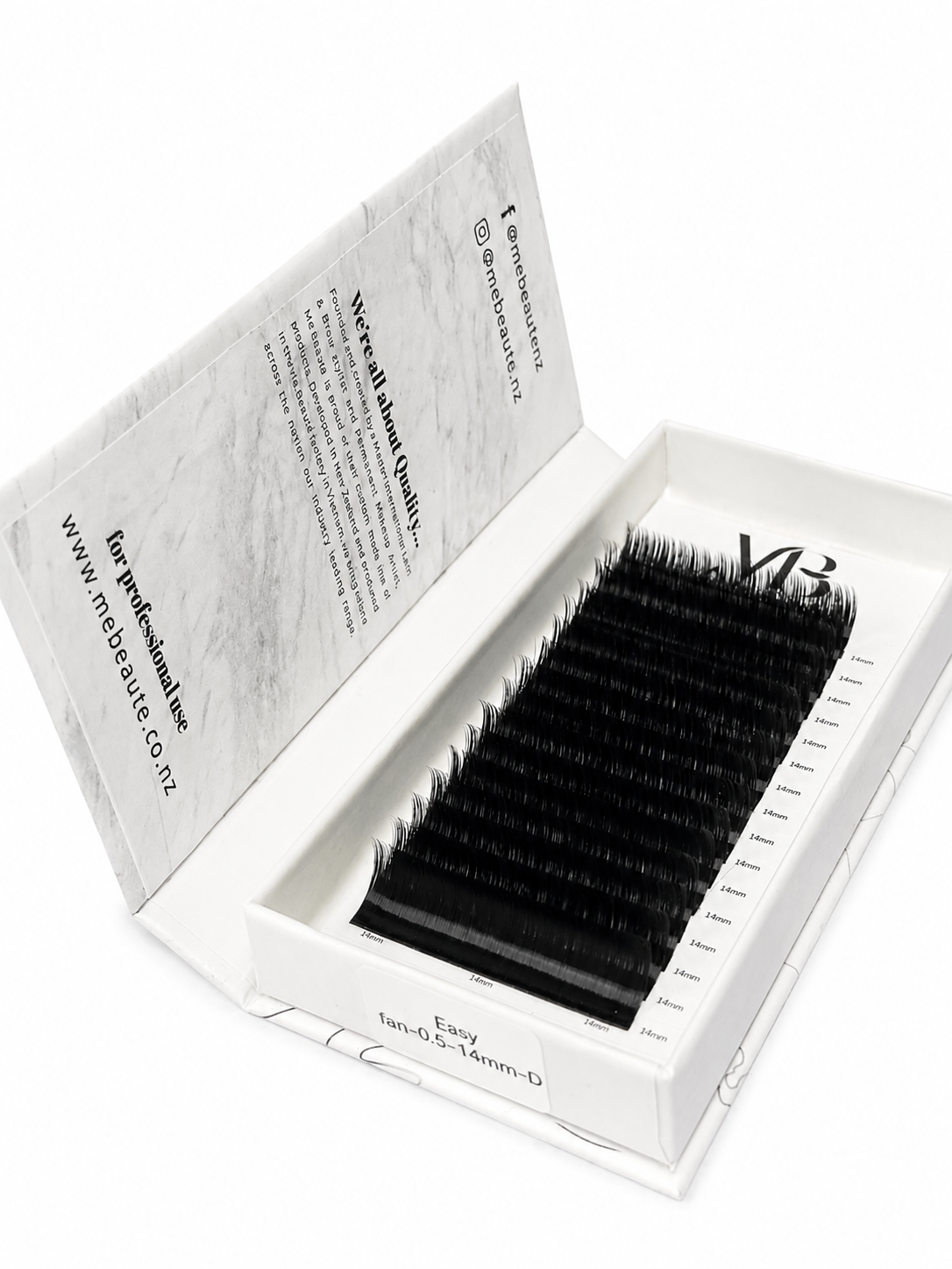 Easy Volume Fans - Single Size Lashes - 0.05mm