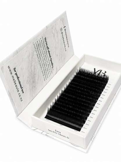 Easy Volume Fans - Single Size Lashes - 0.05mm