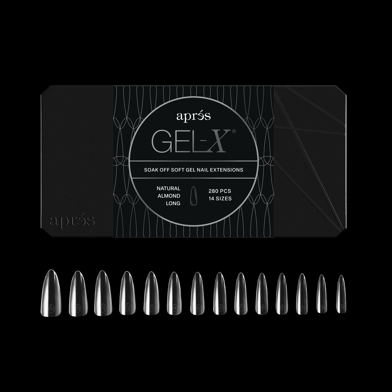 Apres | Gel-X® Natural Almond Box of Tips - Mini (280pcs)