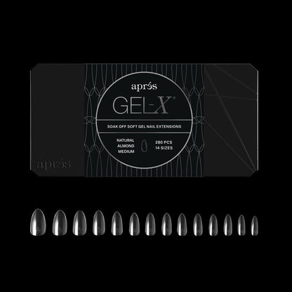 Apres | Gel-X® Natural Almond Box of Tips - Mini (280pcs)
