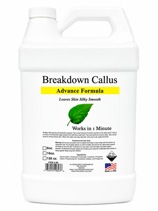 BREAKDOWN CALLUS ADVANCED FORMULA - 1 GALLON
