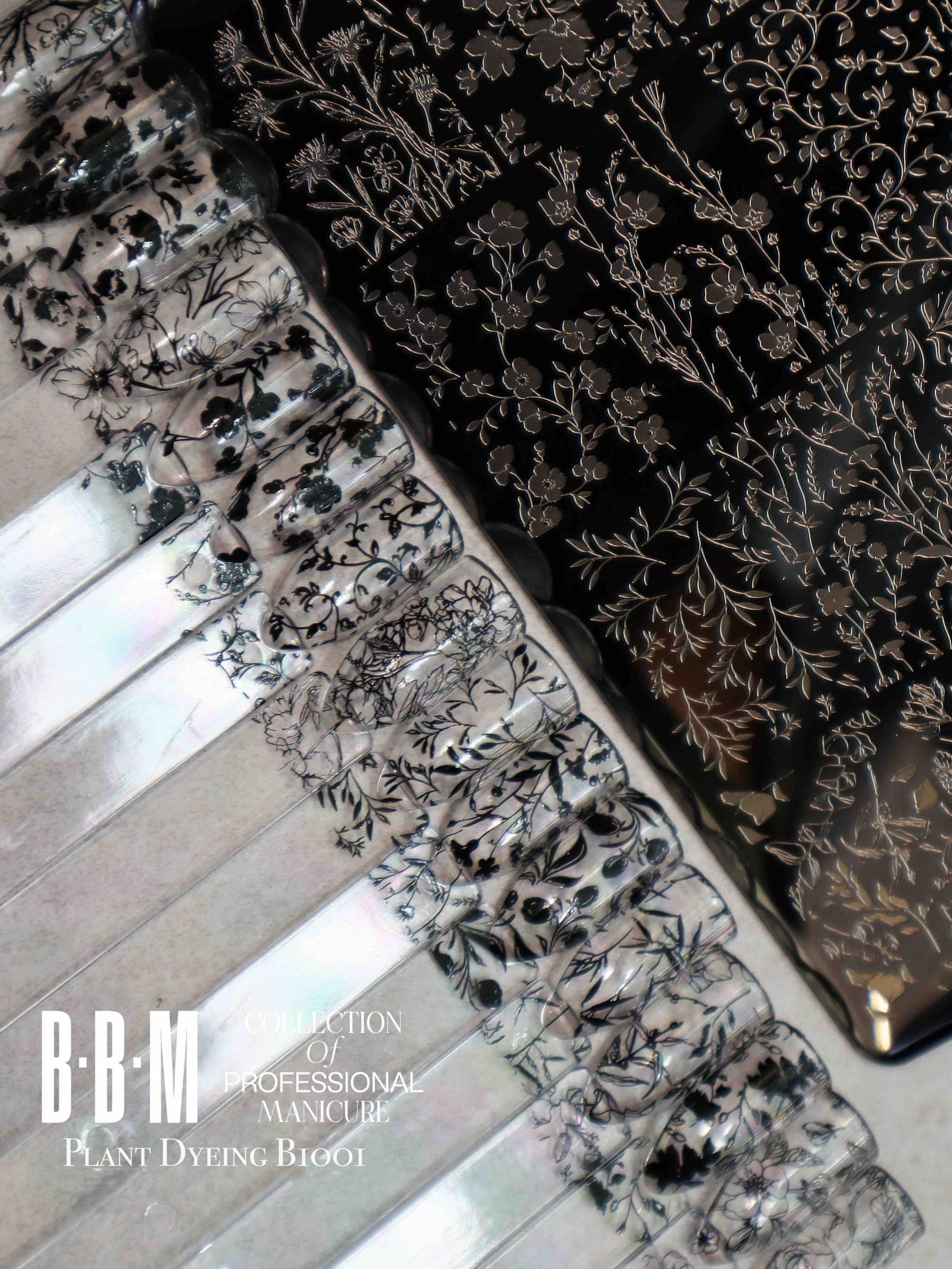 Barbie Mirage - Nail Stamping Plates - Plant Dyeing B1001