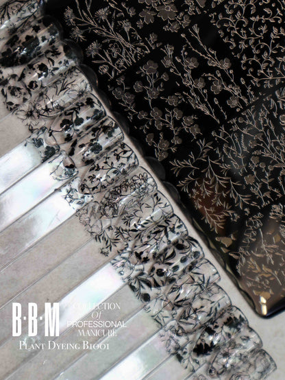 Barbie Mirage - Nail Stamping Plates - Plant Dyeing B1001