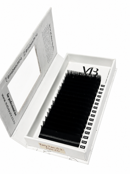 Easy Volume Fans - Single Size Lashes - 0.03mm