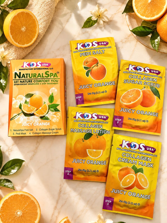 KDS Deluxe Pedi Spa 4 in 1 - Juicy Orange