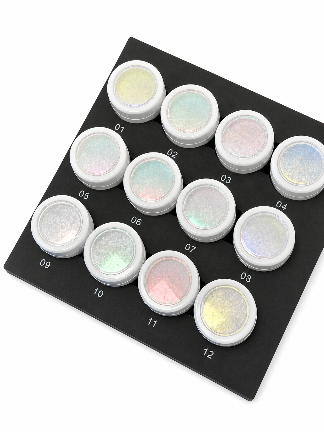 SET NAIL CHROME POWDER ( 12 colors/set)
