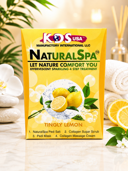 KDS Deluxe Pedi Spa 4 in 1 - Tingly Lemon