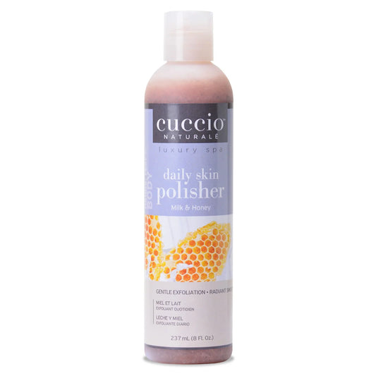 CUCCIO Daily Skin Polisher Micro Exfoliant- Milk & Honey  237ml