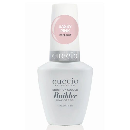 CUCCIO - Colour Builder Gel LED/UV - SASSY PINK - 0.43 OZ (13ML)