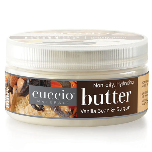 Cuccio Naturale Body Butter – Vanilla Bean & Sugar 8OZ