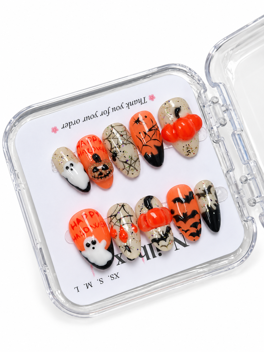 PIXIE PRESS-ON NAILS HALLOWEEN COLLECTION
