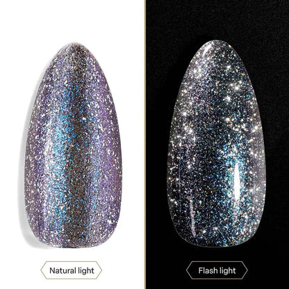 APRES | Astral Gel (HEMA-Free & TPO-Free) -CE07 (10ml) Dark Night - Shimmery Cat Eyes