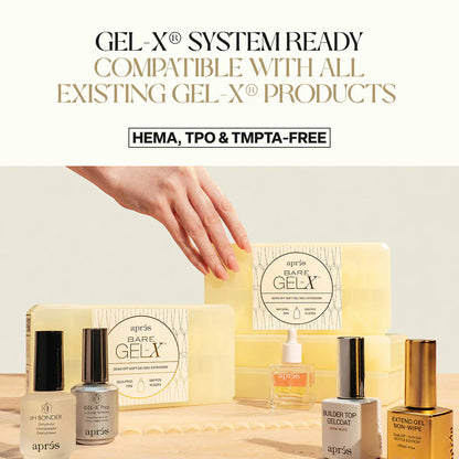 Apres Bare Gel-X Tips 280pcs Box - 16 Sizes