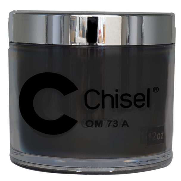 CHISEL DIP POWDER 12OZ  -DIPPING BLACK OM73A