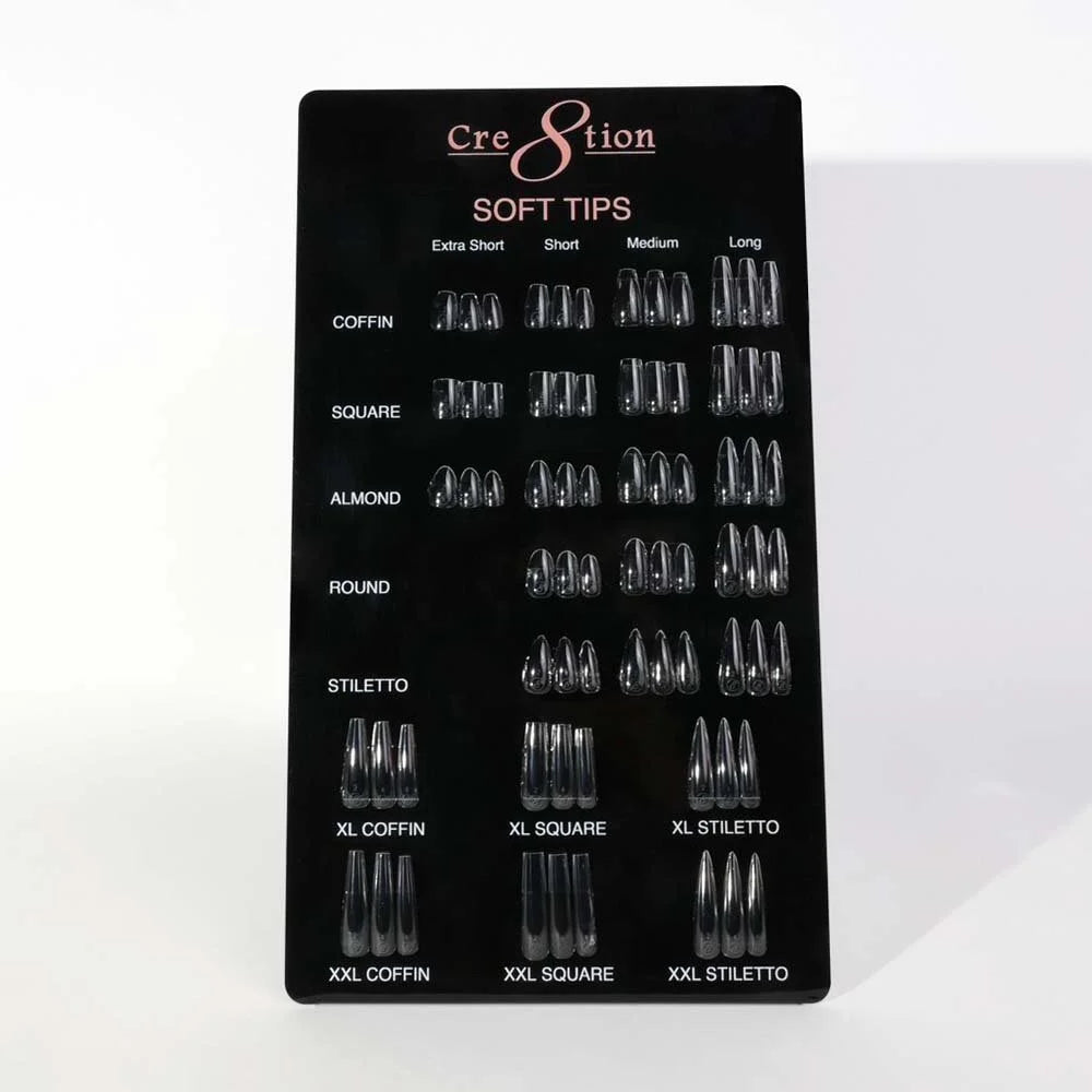 Cre8tion | ALMOND - Box of Soft Tips