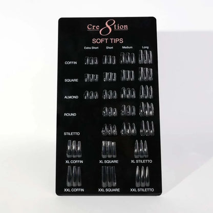 Cre8tion | STILETTO - Box of Soft Tips