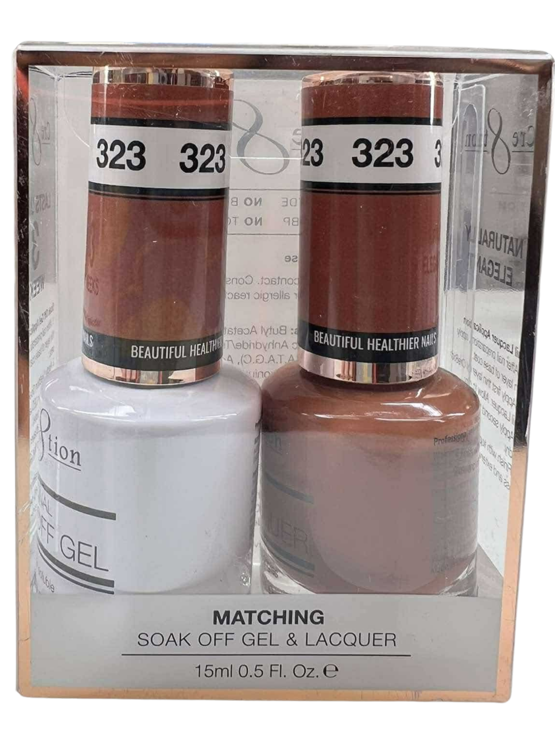 Cre8tion Duo | Matching Color Gel & Nail Lacquer - #323