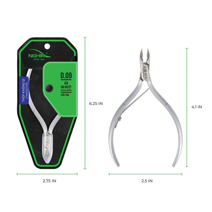 Nghia Cuticle Nipper D09- Stainless Steel