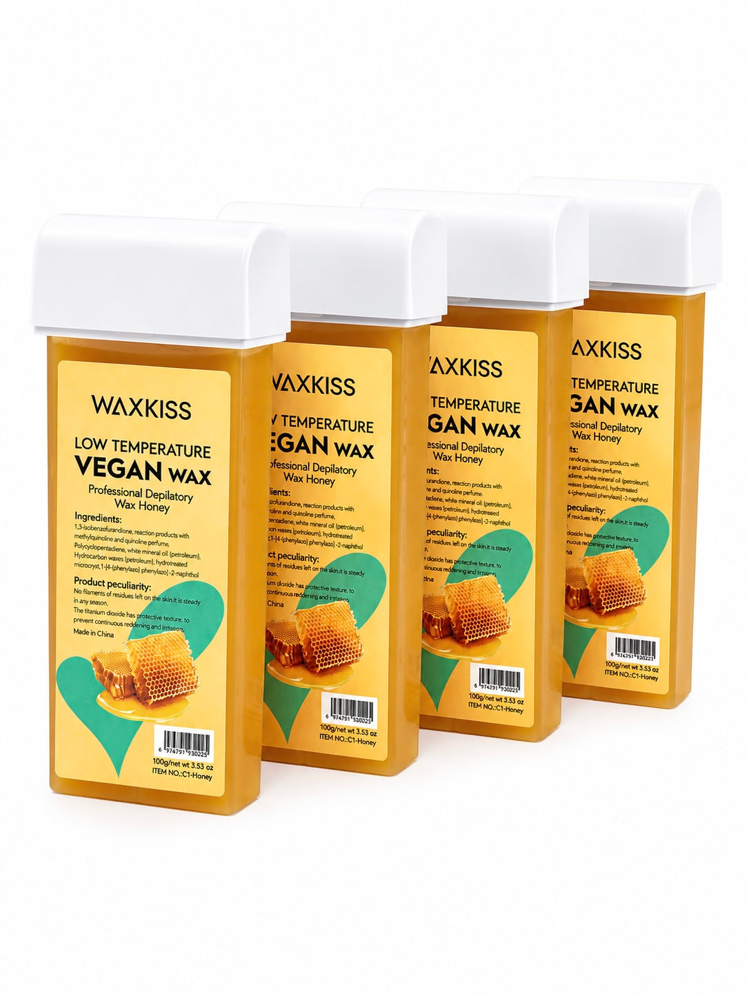 Waxkiss Vegan Wax - Honey Wax - 100g