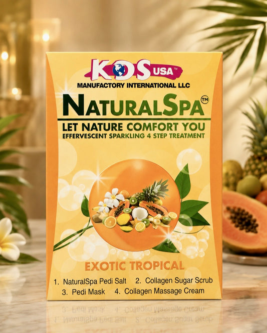KDS Deluxe Pedi Spa 4 in 1 - Exotic Tropical