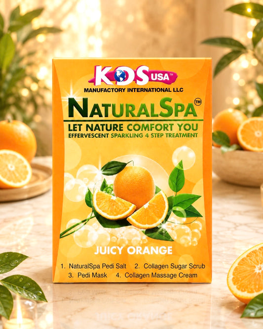 KDS Deluxe Pedi Spa 4 in 1 - Juicy Orange