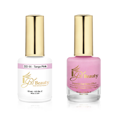 IGEL | GEL & NORMAL POLISH DUO - DD006 TANGO PINK