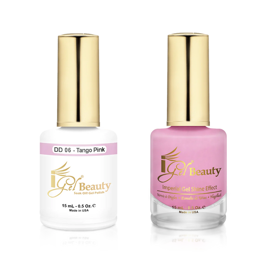 IGEL | GEL & NORMAL POLISH DUO - DD006 TANGO PINK