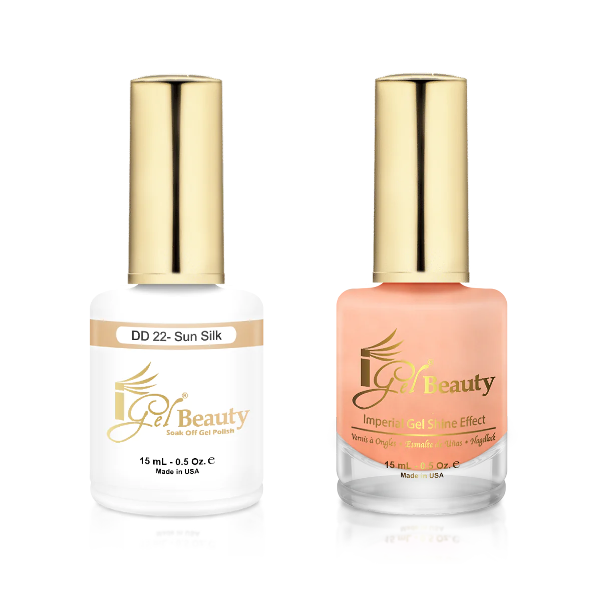 IGEL | GEL & NORMAL POLISH DUO - DD022 SUNSILK