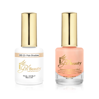 IGEL | GEL & NORMAL POLISH DUO - DD023 PALE SHADOW