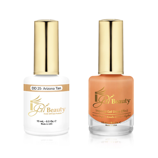 IGEL | GEL & NORMAL POLISH DUO - DD025 ARIZONA TAN