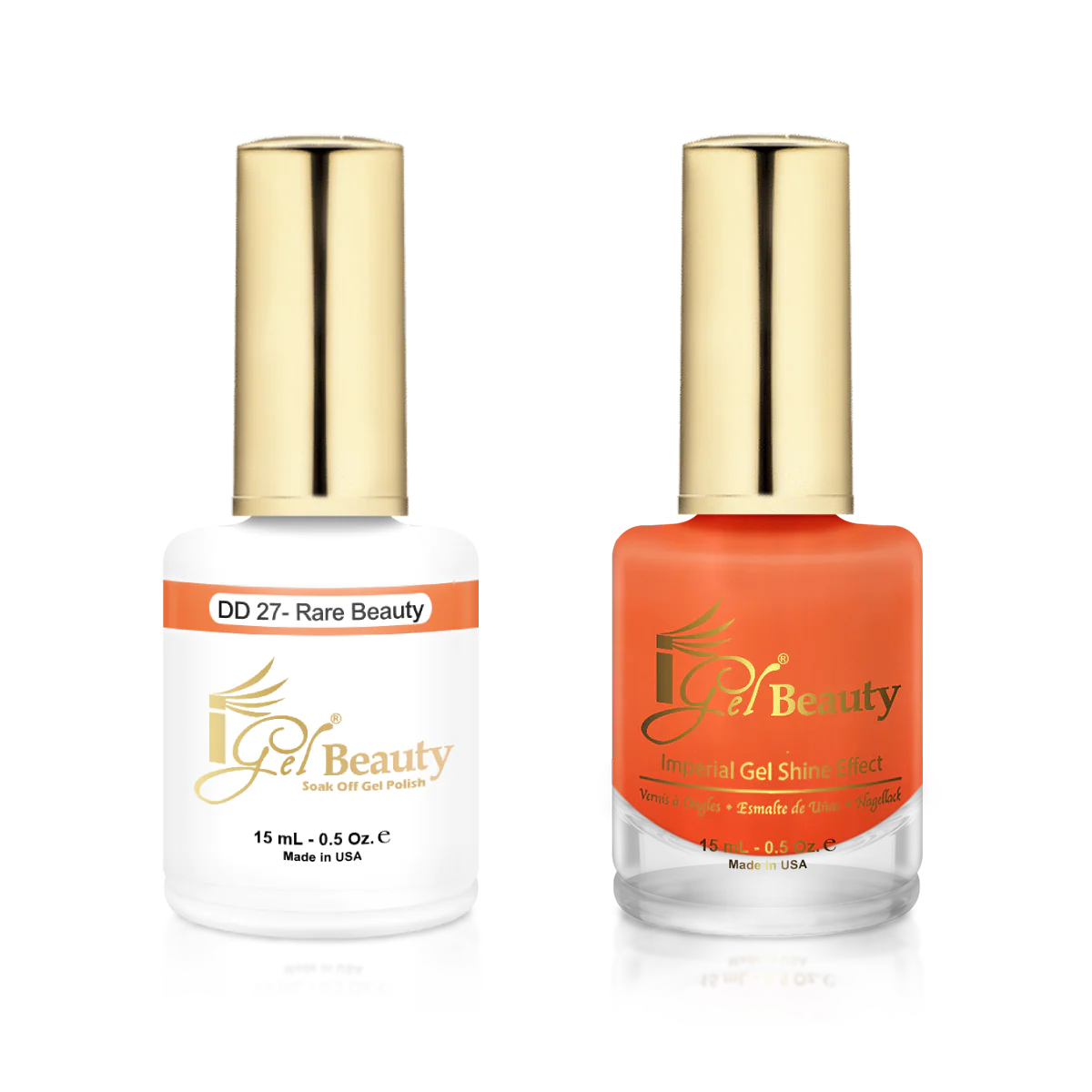 IGEL | GEL & NORMAL POLISH DUO - DD027 RARE BEAUTY
