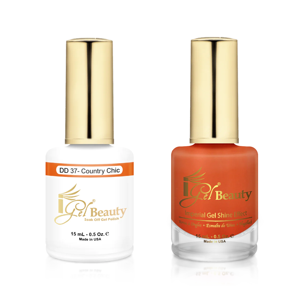 IGEL | GEL & NORMAL POLISH DUO - DD037 COUNTRY CHIC