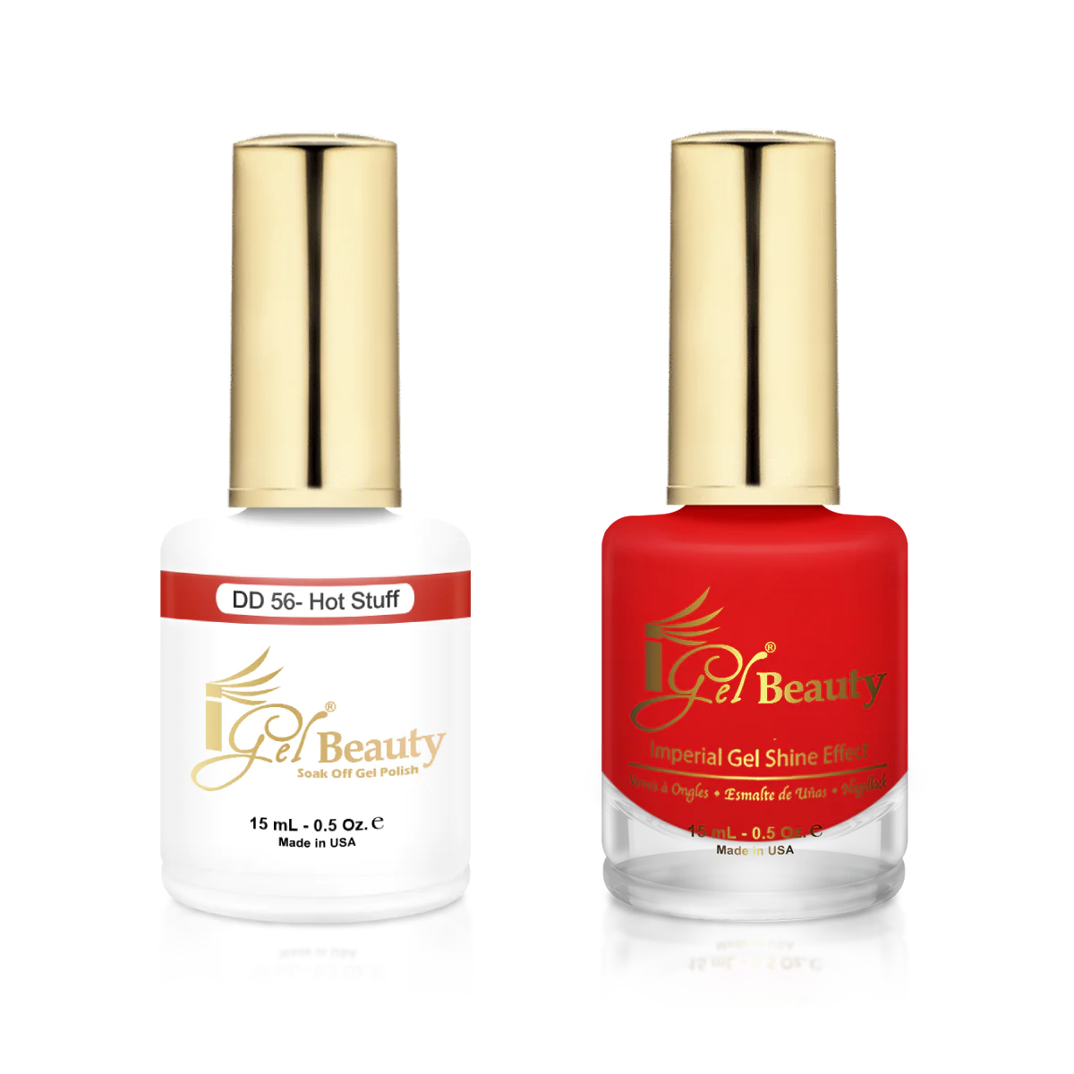 IGEL | GEL & NORMAL POLISH DUO - DD056 Hot Stuff