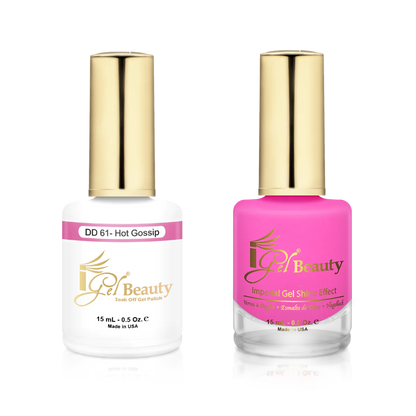 IGEL | GEL & NORMAL POLISH DUO - DD061 HOT GOSSIP
