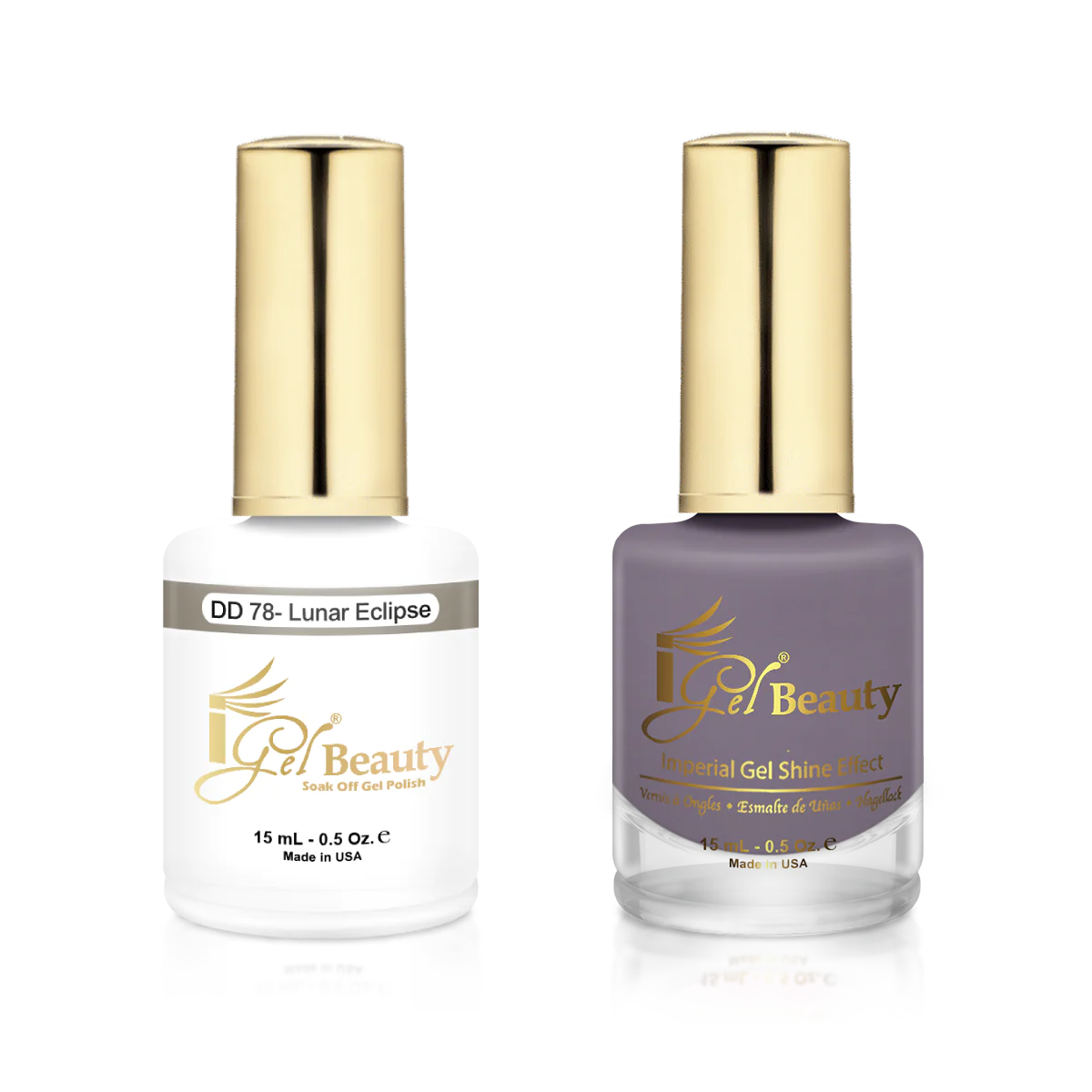 IGEL | GEL & NORMAL POLISH DUO - DD078 Lunar Eclipse
