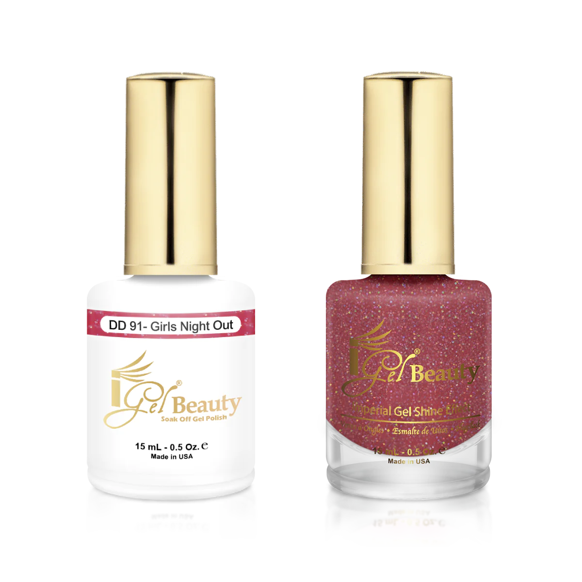 IGEL | GEL & NORMAL POLISH DUO - DD091 Girls Night Out