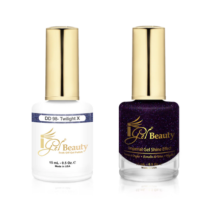 IGEL | GEL & NORMAL POLISH DUO - DD098 Twilight X