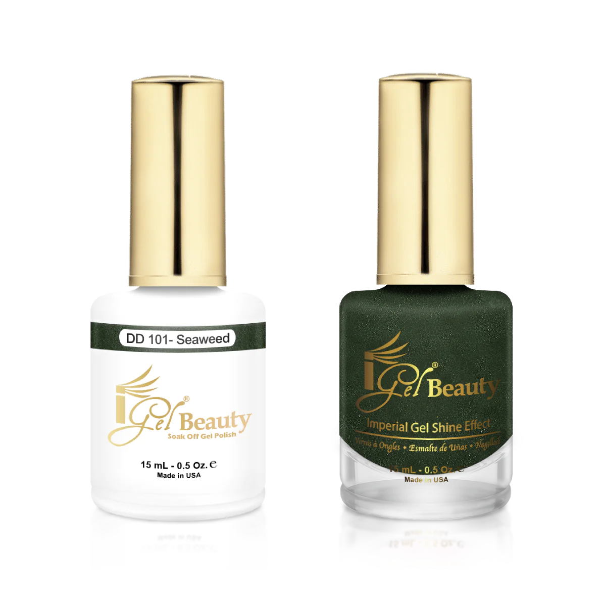 IGEL | GEL & NORMAL POLISH DUO - DD101 Seaweed