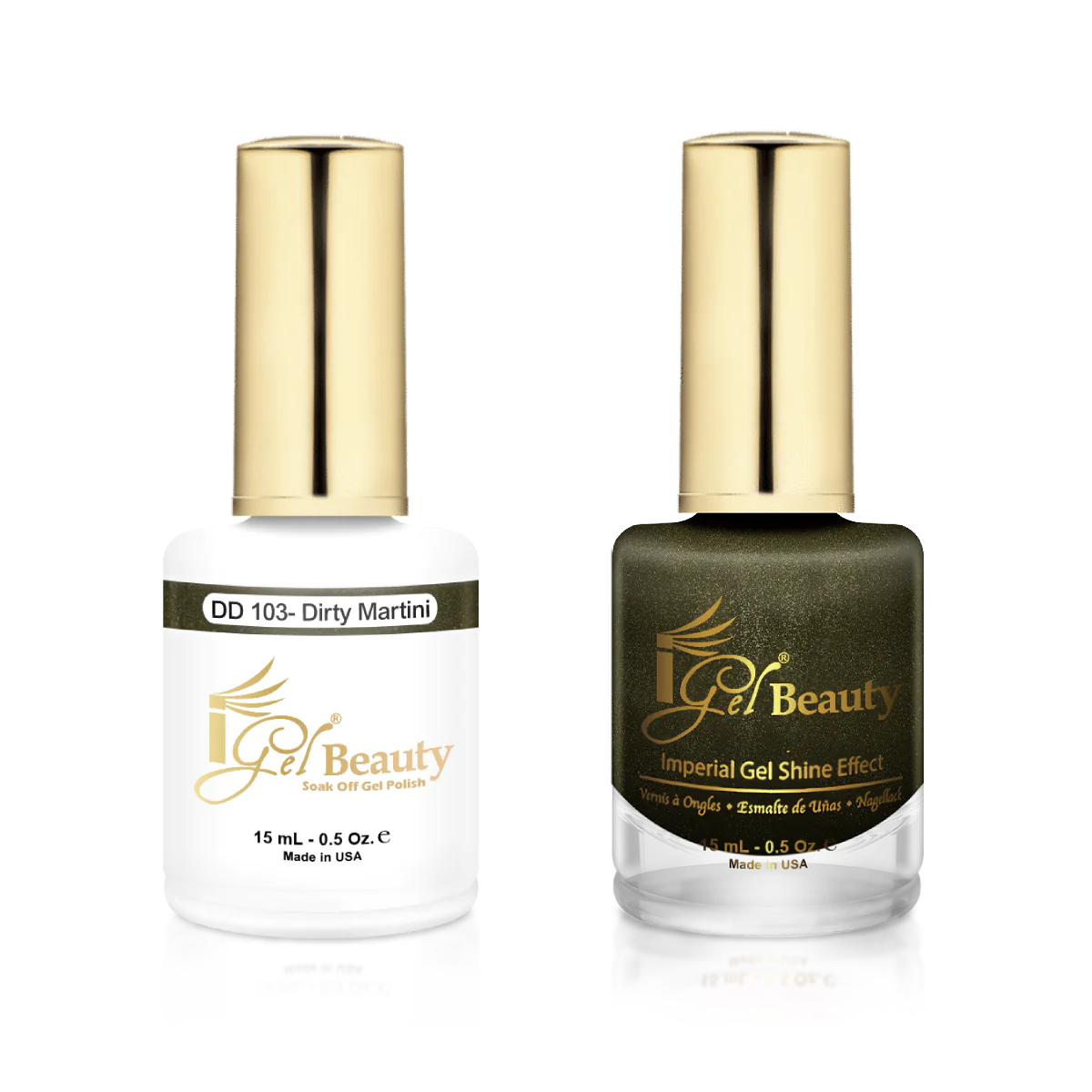 IGEL | GEL & NORMAL POLISH DUO - DD103 Dirty Martini