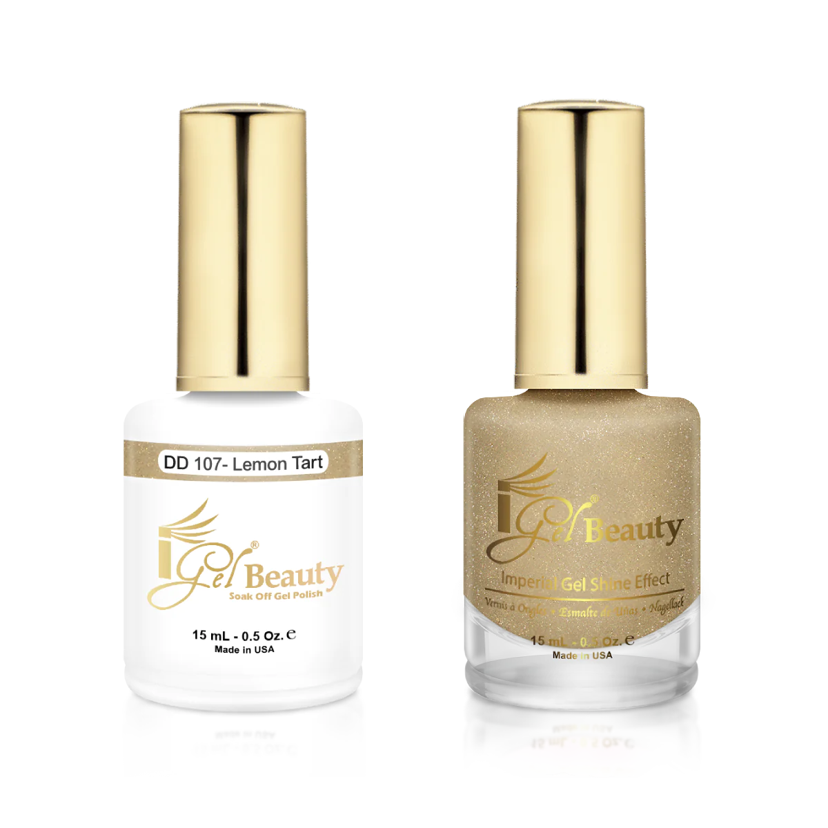 IGEL | GEL & NORMAL POLISH DUO - DD107 Lemon Tart
