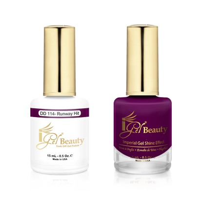 IGEL | GEL & NORMAL POLISH DUO - DD114 Runway Hit