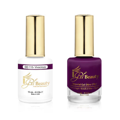 IGEL | GEL & NORMAL POLISH DUO - DD115 Vivacious