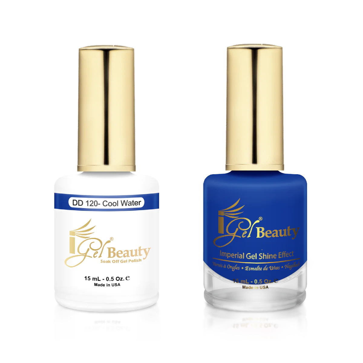 IGEL | GEL & NORMAL POLISH DUO - DD120 Cool Water