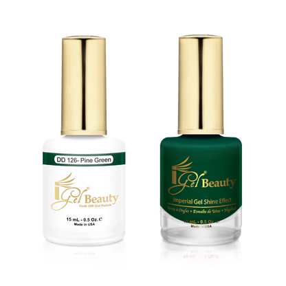 IGEL | GEL & NORMAL POLISH DUO - DD126 Pine Green