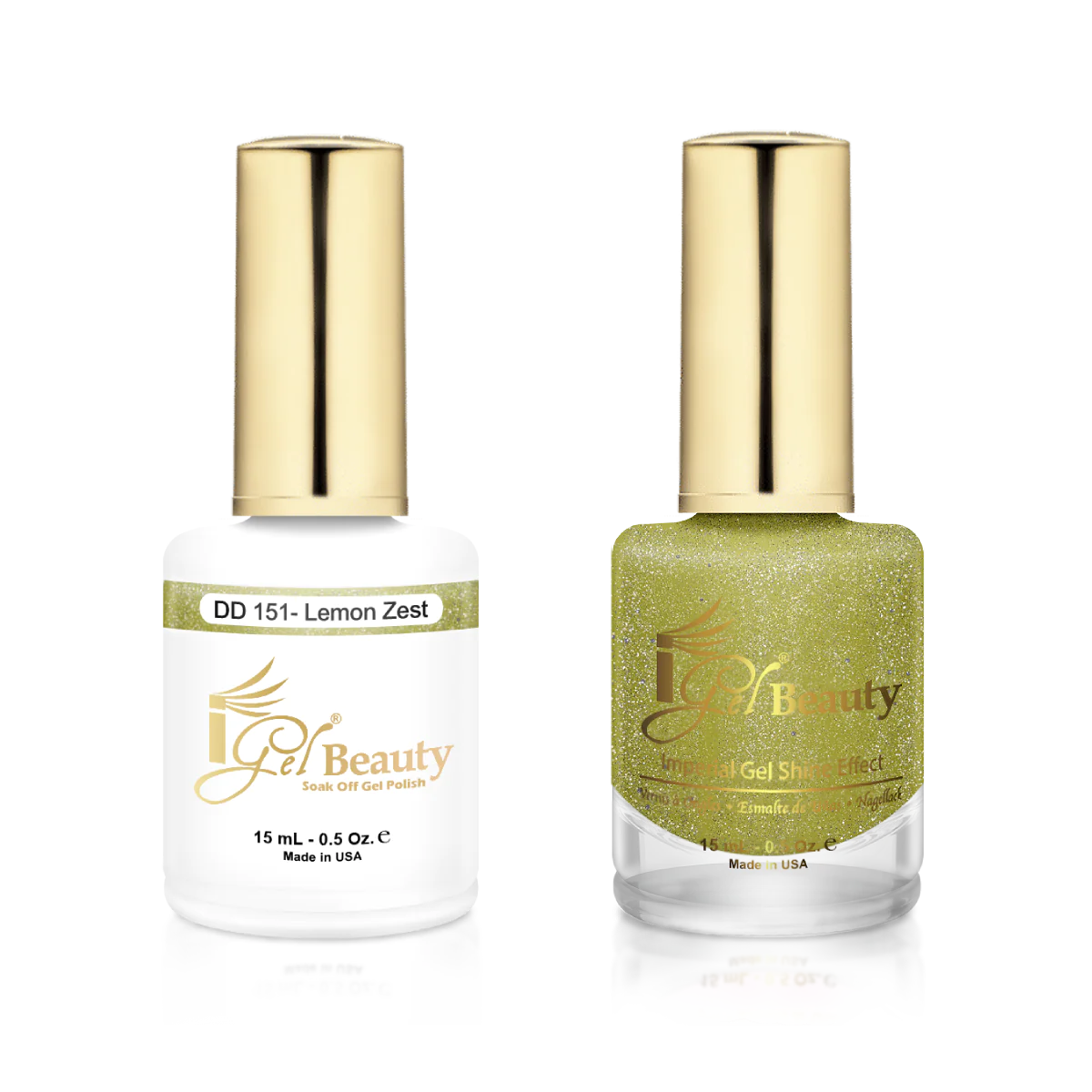 IGEL | GEL & NORMAL POLISH DUO -  DD151 Lemon Zest