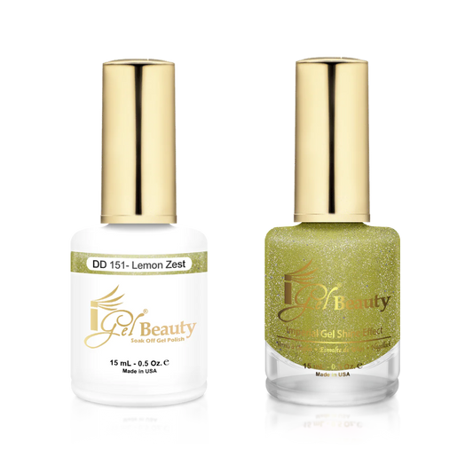 IGEL | GEL & NORMAL POLISH DUO -  DD151 Lemon Zest