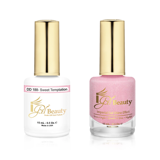 IGEL | GEL & NORMAL POLISH DUO -  DD188 Sweet Temptation
