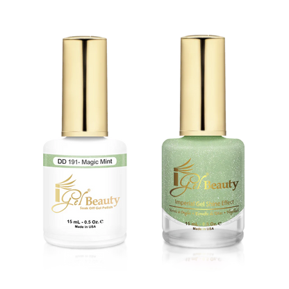 IGEL | GEL & NORMAL POLISH DUO - DD191 Magic Mint