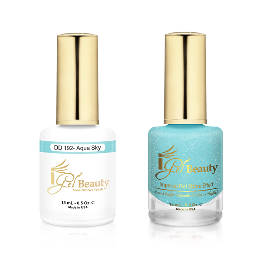 IGEL | GEL & NORMAL POLISH DUO - DD192 Aqua Sky